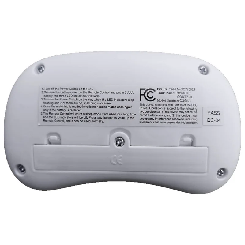 A92Z CSR-12T-1A 12V Children's Power Riding Car 2.4G Bluetooth Remote Control And Receiver Kit Control Box Accessories