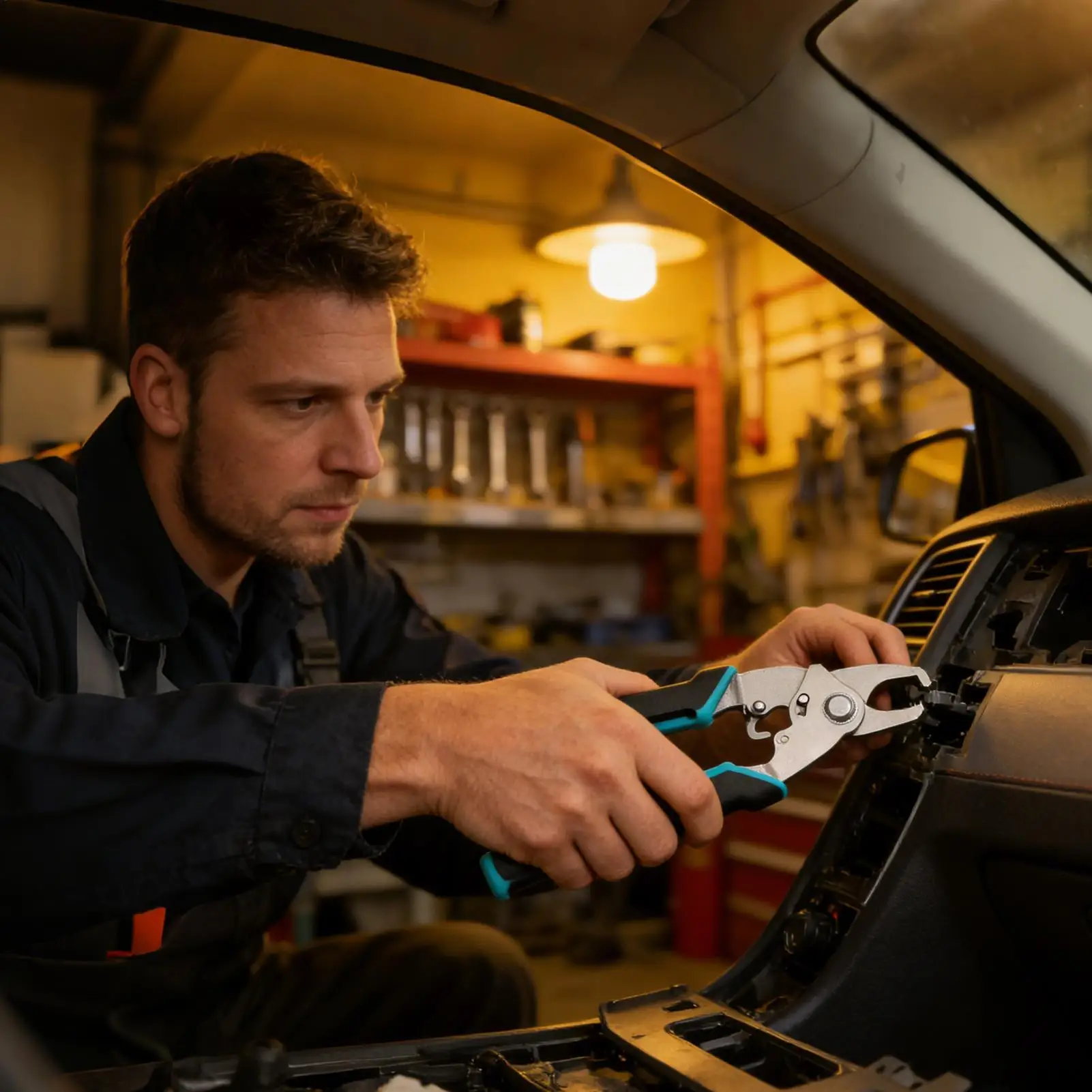 

Car Clip Pliers Multi-Functional Fastener Removal Tools Panel Clip Pliers For Door Panel Body Bumper Dashboard Trim Upholstery