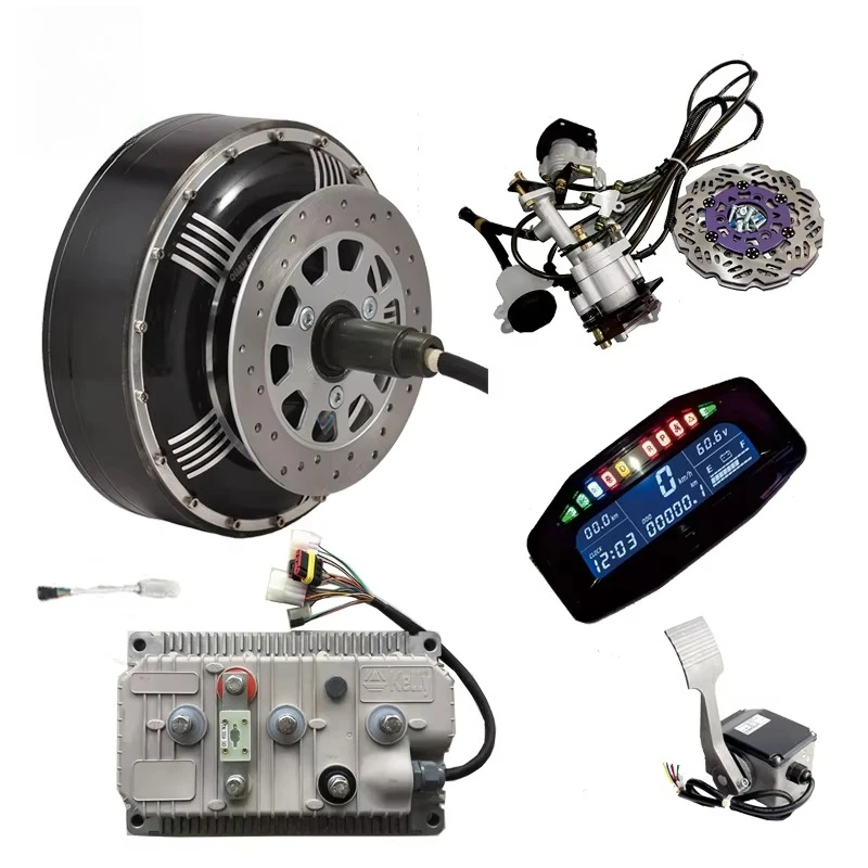 QS Motor 6000W QS273 50H Electric Car V2 in Wheel Hub Motor for Electric Car