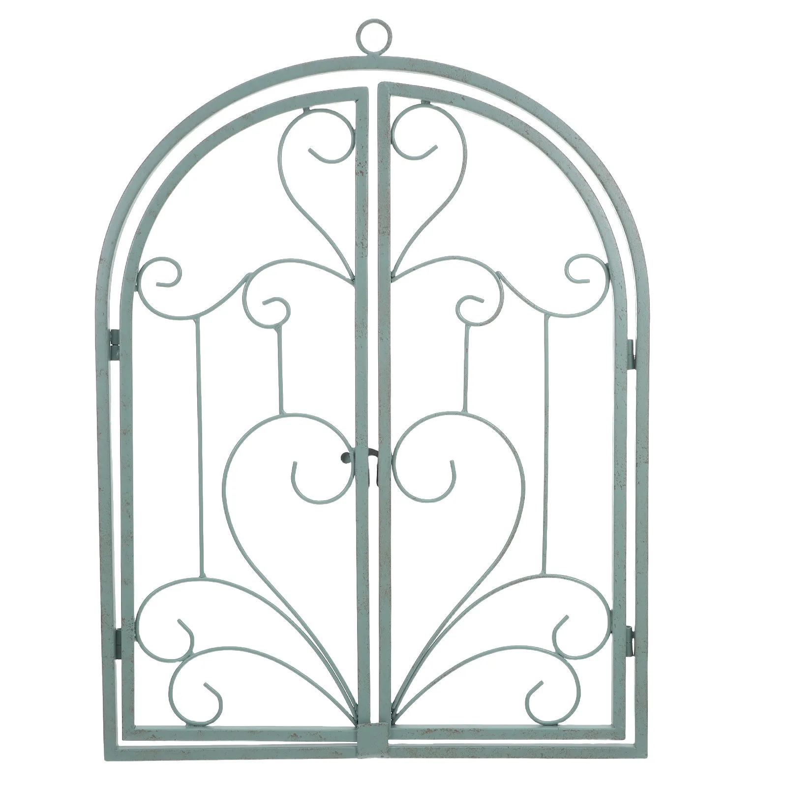 

Декоративная металлическая рама под винтажное окно 13.8x18.3 в стиле рустик, настенный декор для фермерского дома, сада, патио, прихожей, подвесное окно