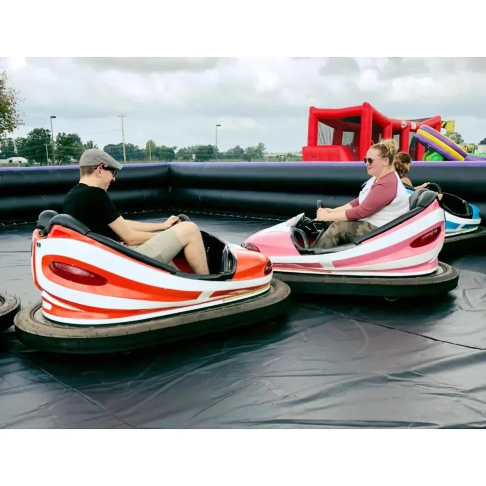 

Customized Size Toddler Inflatable Bumper Arena Airtight Inflatable Bumper Car Race Track Field