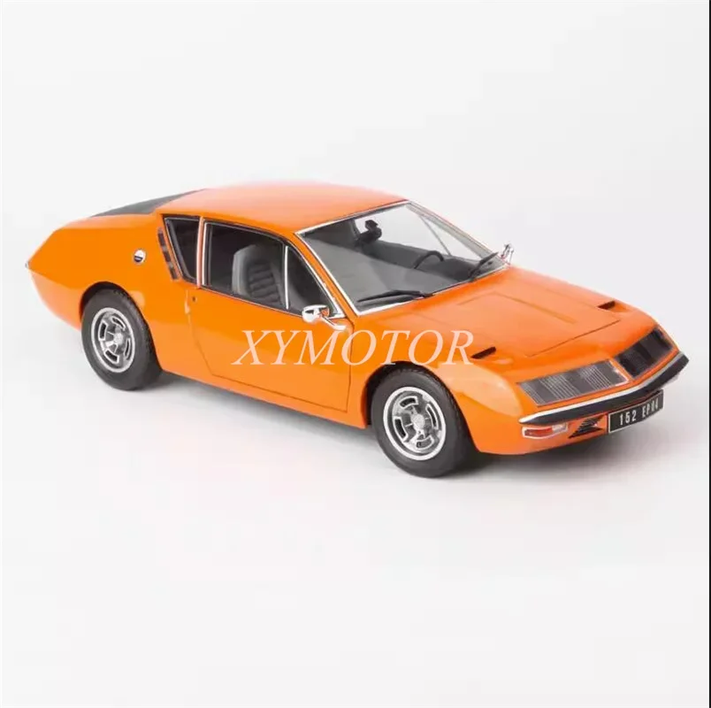 NOREV 1/18 For Alpine A310 1600 VF 1974 Diecast Model Car Acropolis Orange Toys Gifts Hobby Display Ornaments Collection