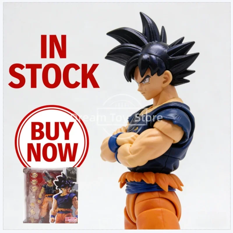 

Hot Dragon Ball Super Son Goku Migatte No Goku Kizashi Action Figure Movable Joint Collectible Model Toy Birthday Gift For Kids