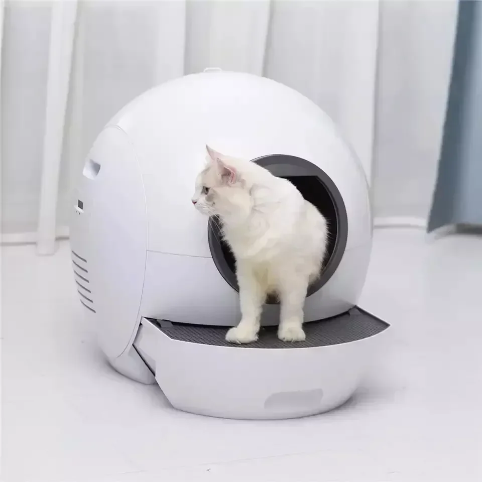 

Intelligent fully enclosed cat litter box WIFI control UV sterilization super large automatic cat toilet
