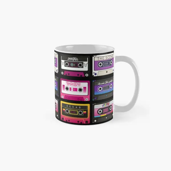 

Ec Cassettes Classic Mug Cup Handle Round Photo Design Image Picture Drinkware Tea Coffee Gifts Printed Simple