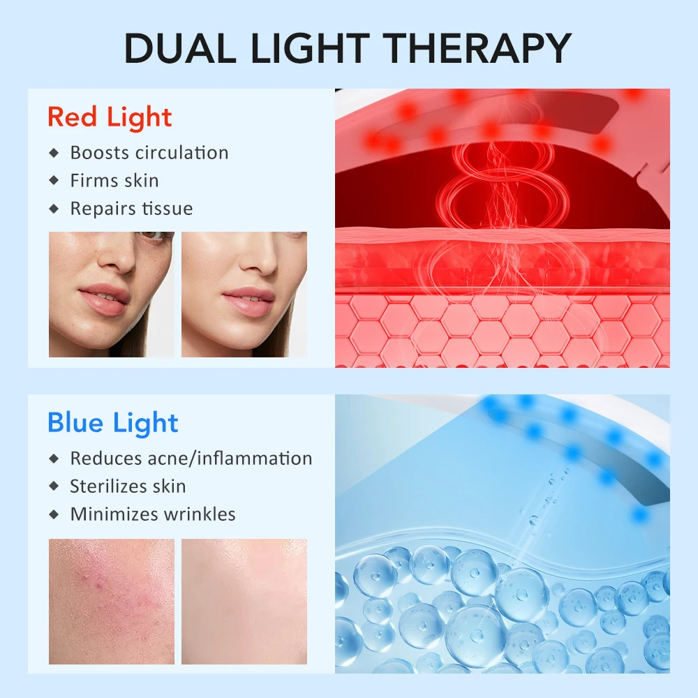 Dispositivo per il lifting del viso Cintura elettrica per il dimagrimento del viso Luce rossa Ringiovanimento della pelle Doppio mento V Massaggiatore per il viso Sollevare lo strumento di bellezza
