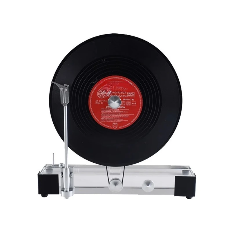 

Projector vinyl record, open grid creative ornament