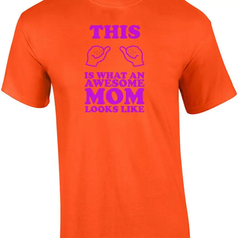 هذا هو ما تبدو الأم الرائعة مثل القميص #1