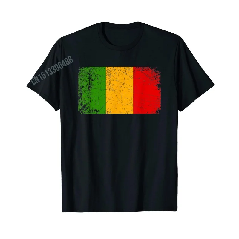 Men Women T Shirt More Design Super Malian Flag Mali Map T-Shirt Tops 100% Cotton  Tees