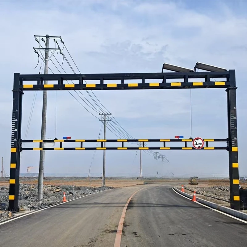 Elevation limit Elevated expressway Anti-collision Railway Road Fixed height limit pole