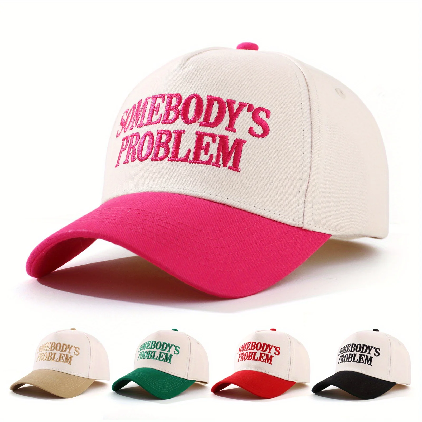 Adjustable Letter Embroidered Trucker Hat Unisex, Must Have Accessory, Perfect Gift