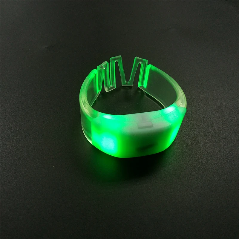 Remote Control Glowing Wristbands for Party Event, LED TPU Bracelets, Radius 100 Meter, Fashion Bangles, 12 Keys, 150 PCs