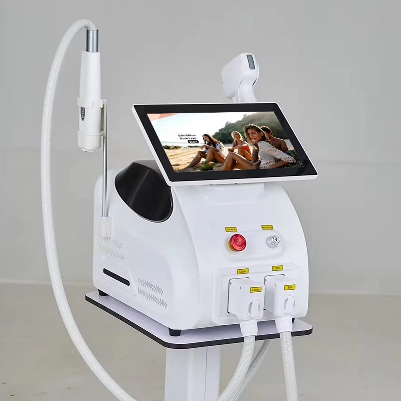 3000 W Sopran Pico Diodenlaser 2 in 1 Maschine SHR Haarentfernung Tattoo Blemish Removal Carbon Peel Gesichtsschönheitssalon Ausrüstung