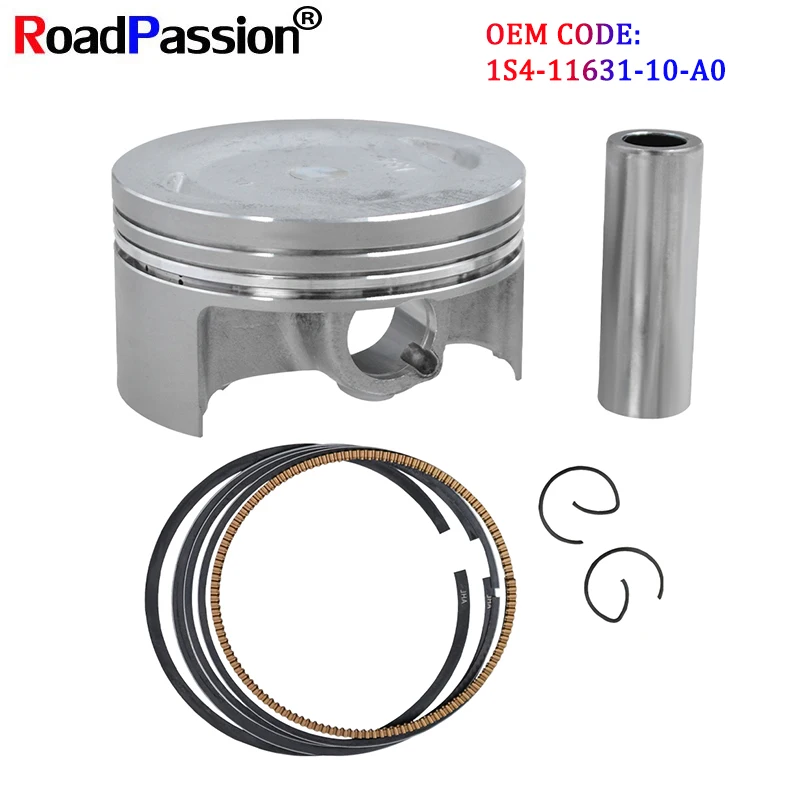 

Motorcycle Accessories Cylinder Bore STD~100 Size 74mm Piston Rings Full Kit For YAMAHA YBR250 XG250 YFM25R XT250 Serow YS250