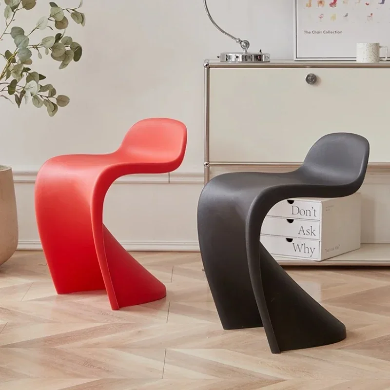 Modern Stackable Thickened Plastic Pantone Chair Dining Room Chairs For Kitchen Home Furniture Leisure Chair Dinner Chairs