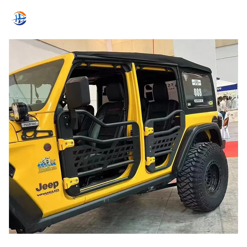 Hooke Road Tubular Half Door For 2018-2025 Jeep Wrangler JL
