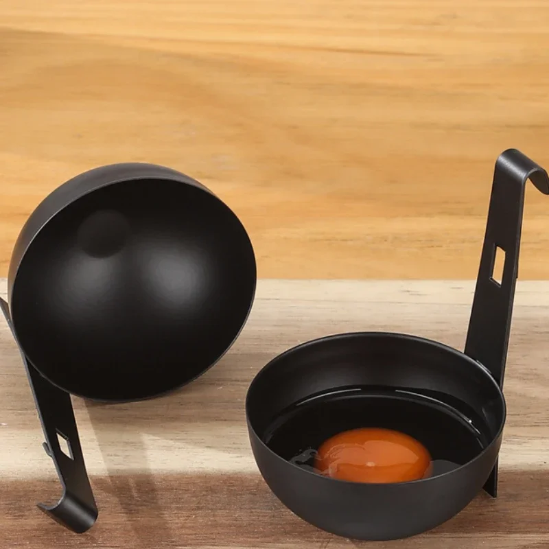 1PC Steamed hot spring soft boiled egg tool flat bottomed steamed egg mold hanging ear type boiled egg machine hanging pot