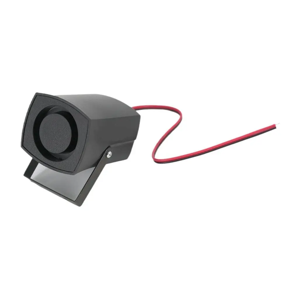 Practical 6 Tones Car Reversing Alarm 105db 12-24V Auto Warning Siren Sound Loud Sound Slim Invisible Truck Alarm Horn Truck
