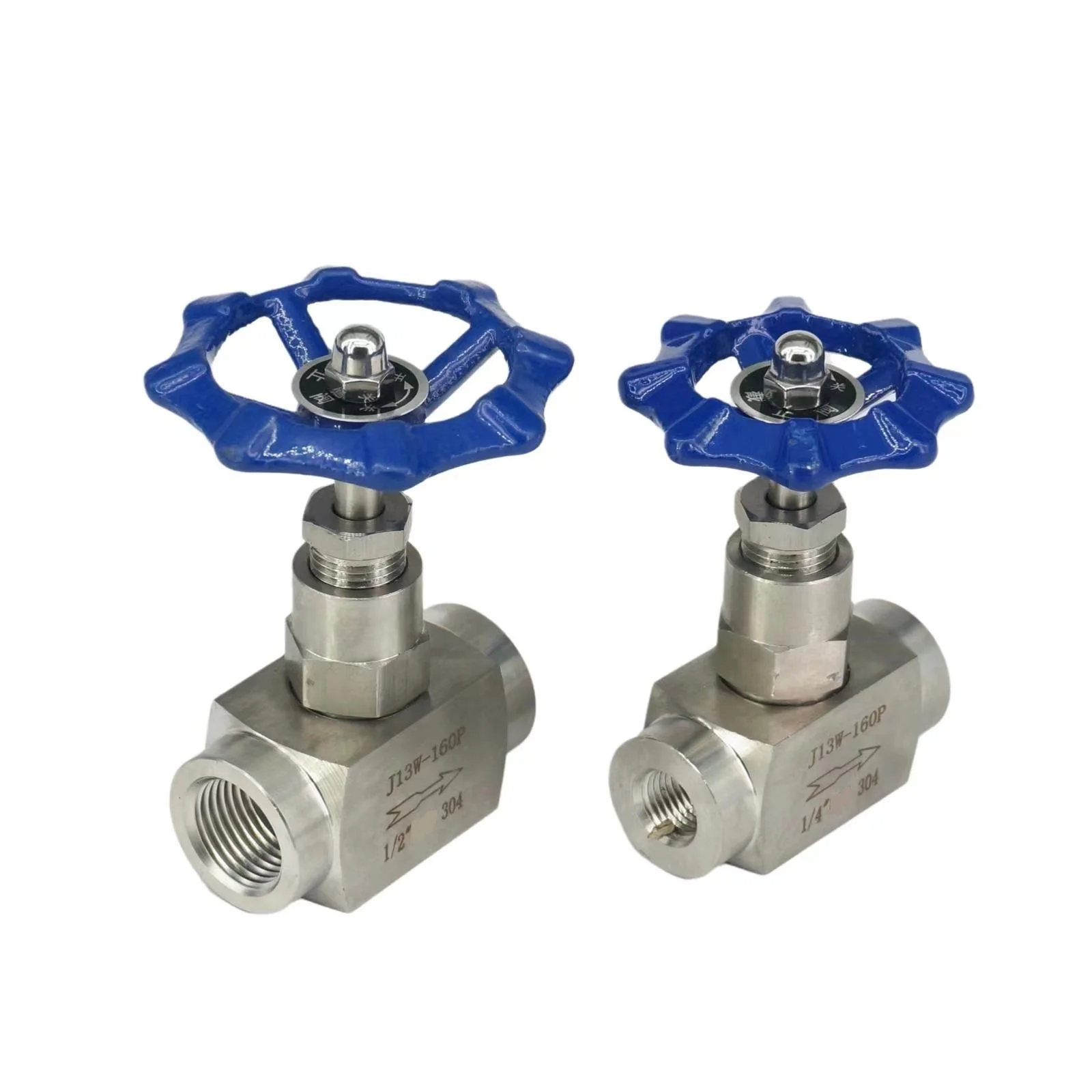 

High Pressure 1/4" 3/8" 1/2" 3/4" 1" BSPP Female 304 Stainless Steel Needle Valve Flow Control