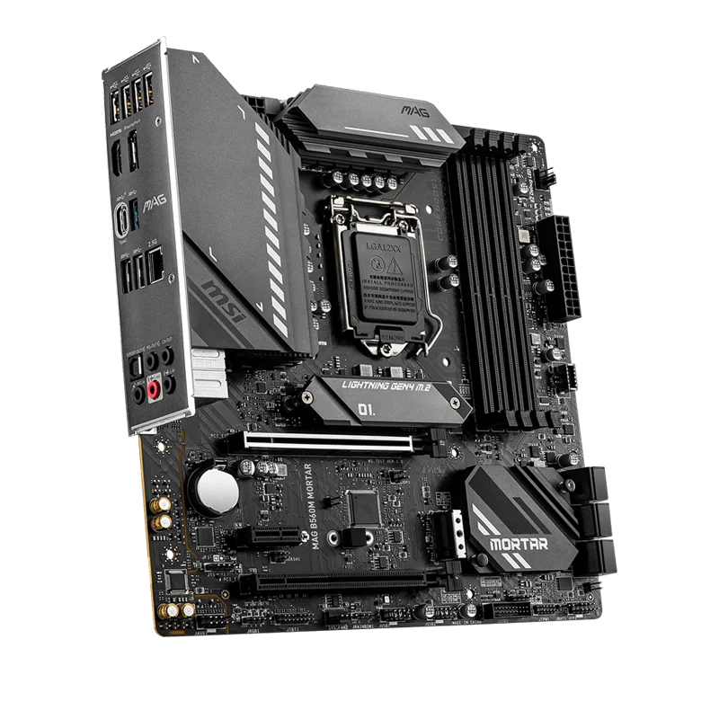 Placa-mãe MSI MAG B560M MORTAR LGA 1200 Intel B560 Micro ATX Intel
