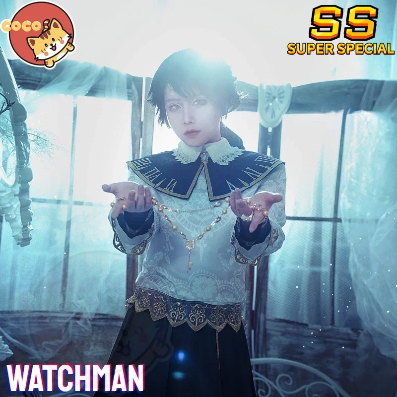 Watchman Cosplay Costume Game Identity V Embalmer Cosplay Watchman Costume Aesop Carl Cosplay and Cosplay Wig CoCos-SS