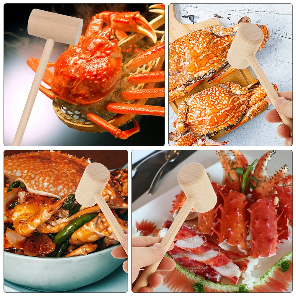 

15 Pcs Small Hammer Seafood Tool Lobster Cracking Tools Cake Crab Peeling for Hammers Child