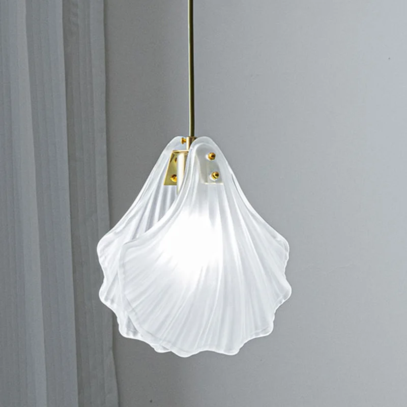

Crystal Shell Aisle Lamp Corridor Modern Minimalist Balcony Cloakroom Entrance Glass Ceiling Lighting