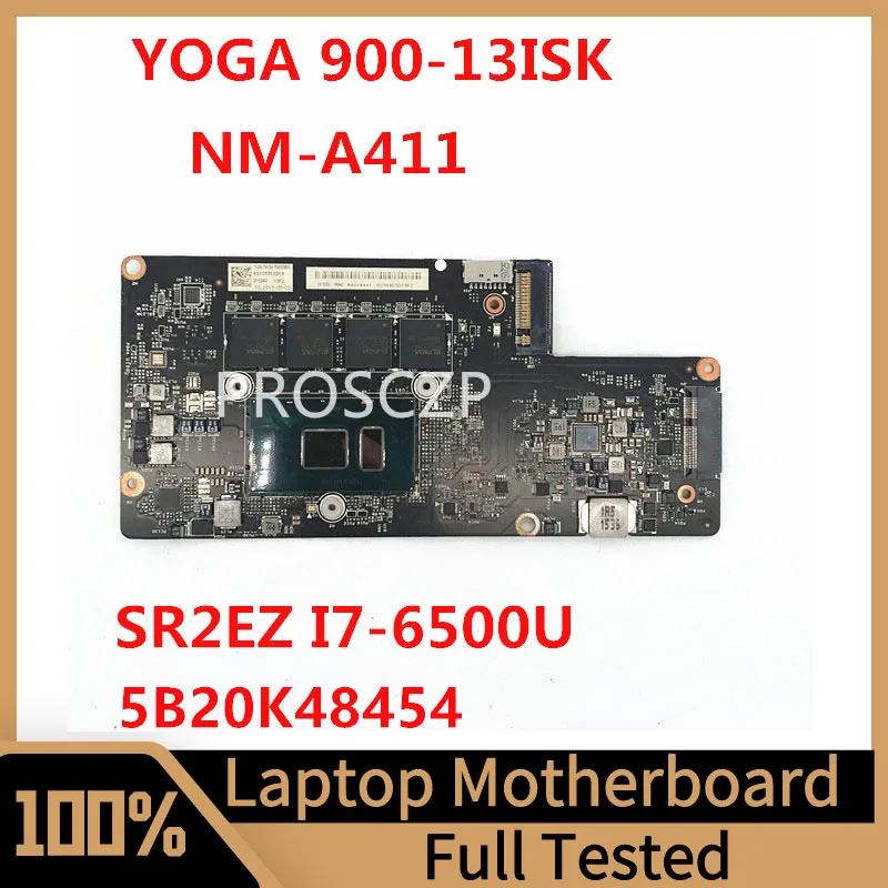 

BYG40 NM-A411 For Lenovo YOGA 900-13ISK Laptop Motherboard 5B20K48454 With SR2EZ I7-6500U CPU 8GB 100% Fully Tested Working Well