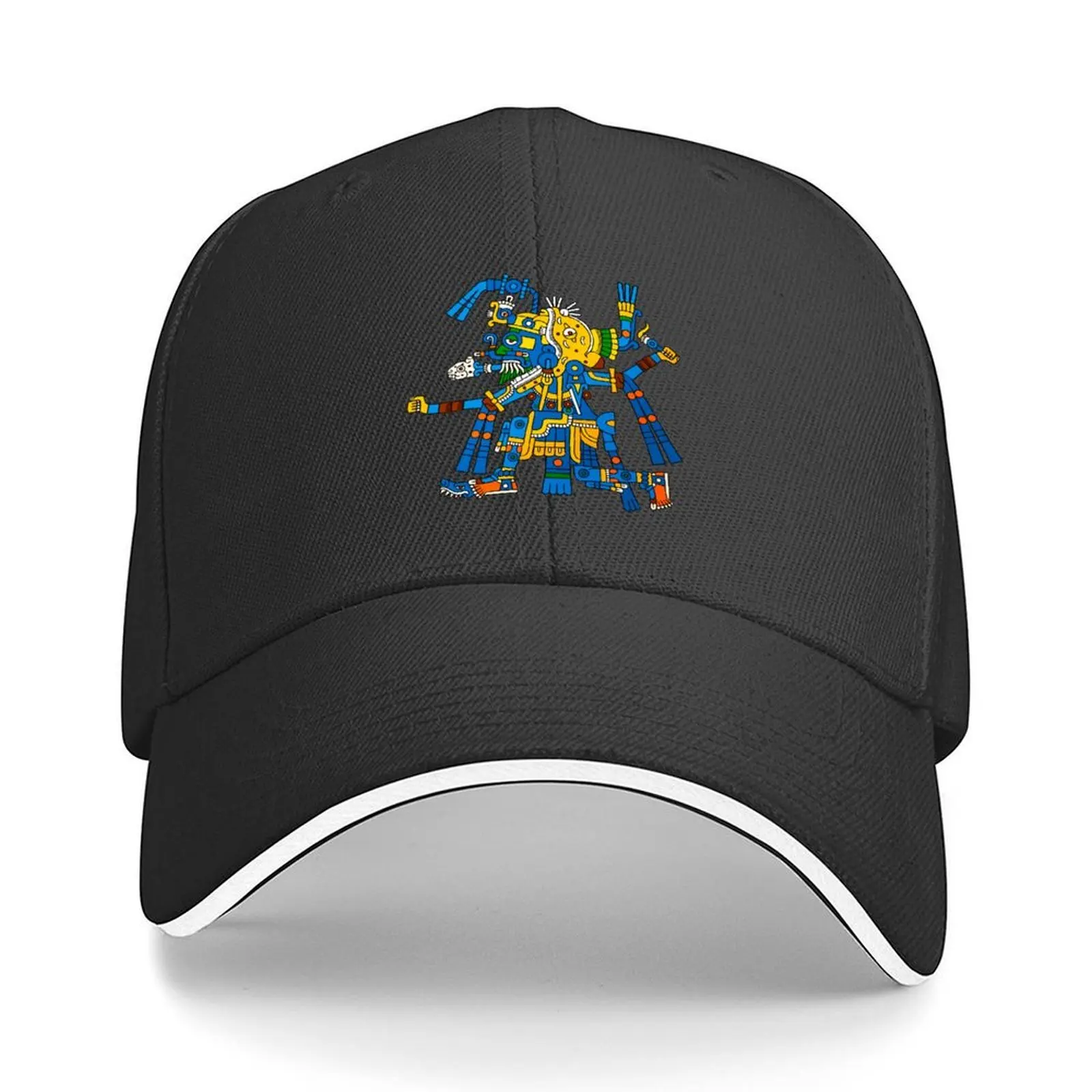 

Tlaloc Baseball Cap Sun Cap Kids Hat Military Cap Man fishing caps man Hats For Women Men's