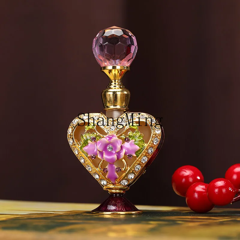 FG5ml perfume sub-packaging glass empty bottle agarwood fragrance bottle essential oil dropper bottle ornament