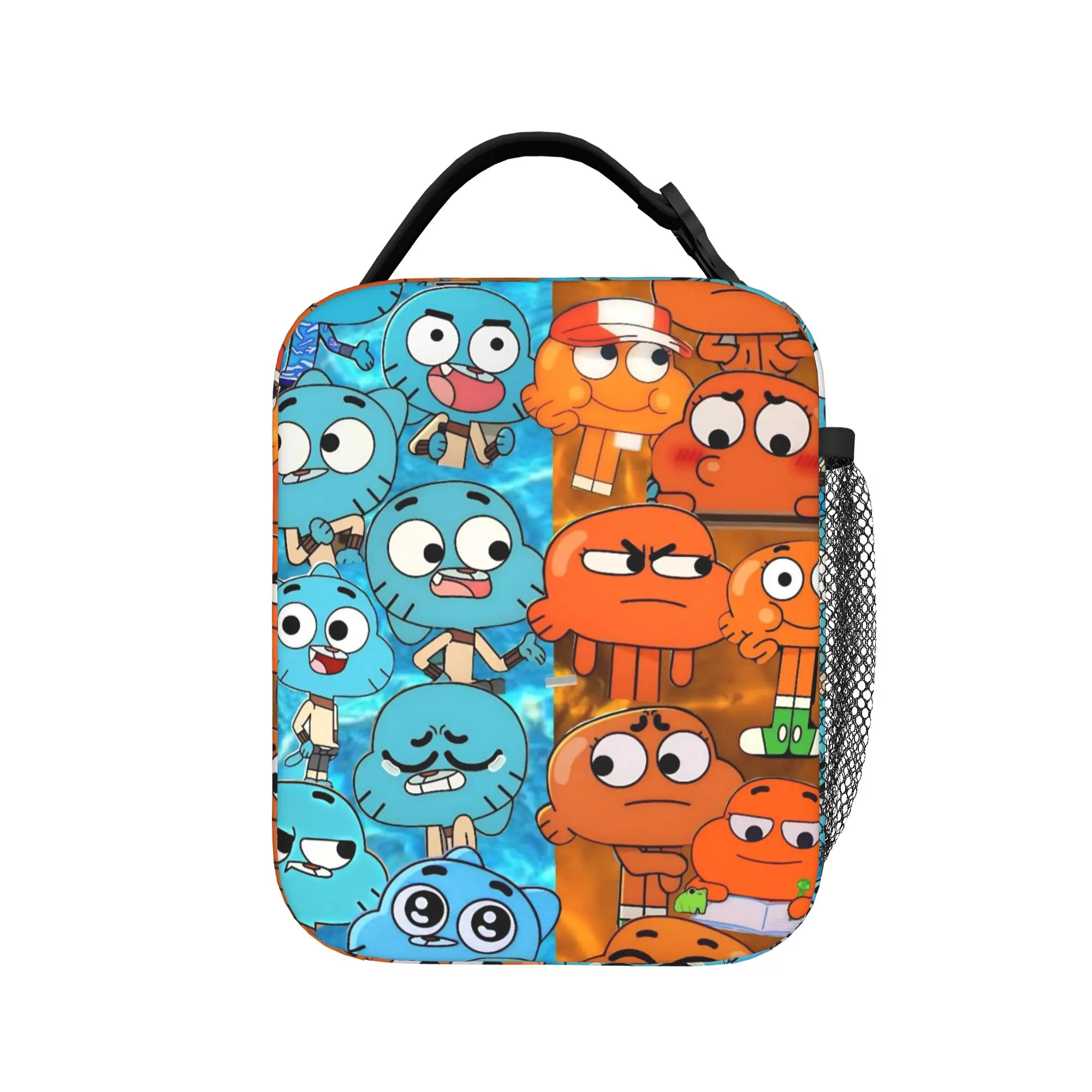 Gumballs Darwins Insulated Lunch Bag High Capacity Amazings Gumballs Reusable Thermal Bag Tote Lunch Box Work  Picnic Food Bag