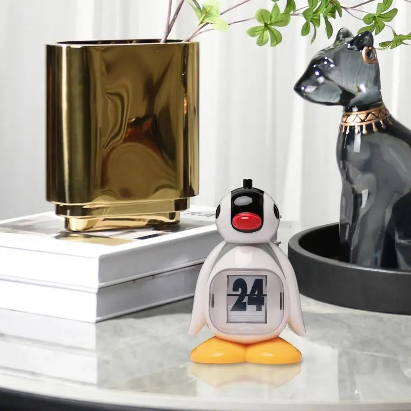 Penguin Calendar Press Design Miniature Model Bedroom Living Room Offices Home Decoration Accessories