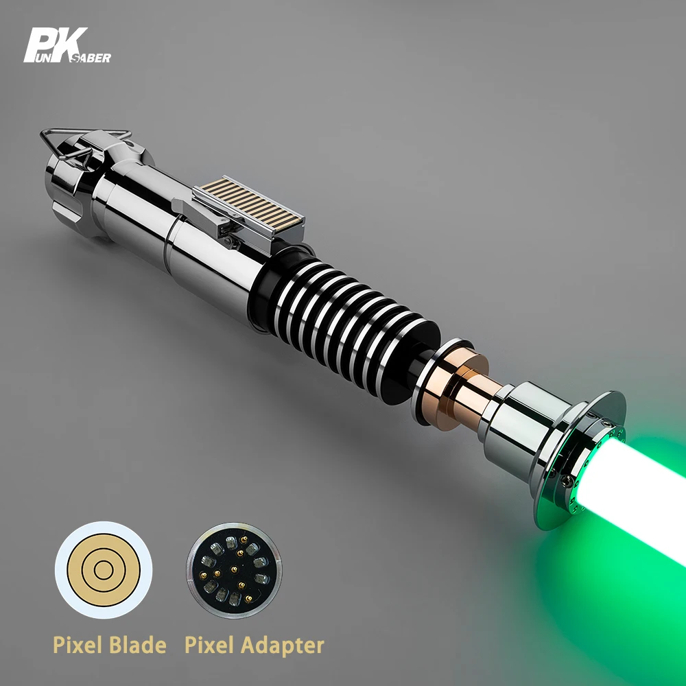 PunkSaber-Sabre laser Neopixel Jedi Laser Sword, RapDueling, Sensible, Smooth MF ite Proxy, Hitting Sound, Light Saber Toys