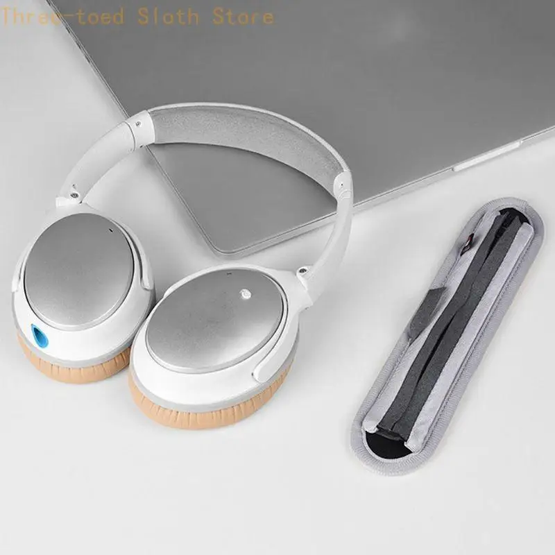Kopfhörer Weiche für Kopf Strahl Kissen Pad Kopfhörer Ersatz Ohr Kissen Headsets S/L Größe mit Abdeckung Zipper Pad e74A – Detail 3