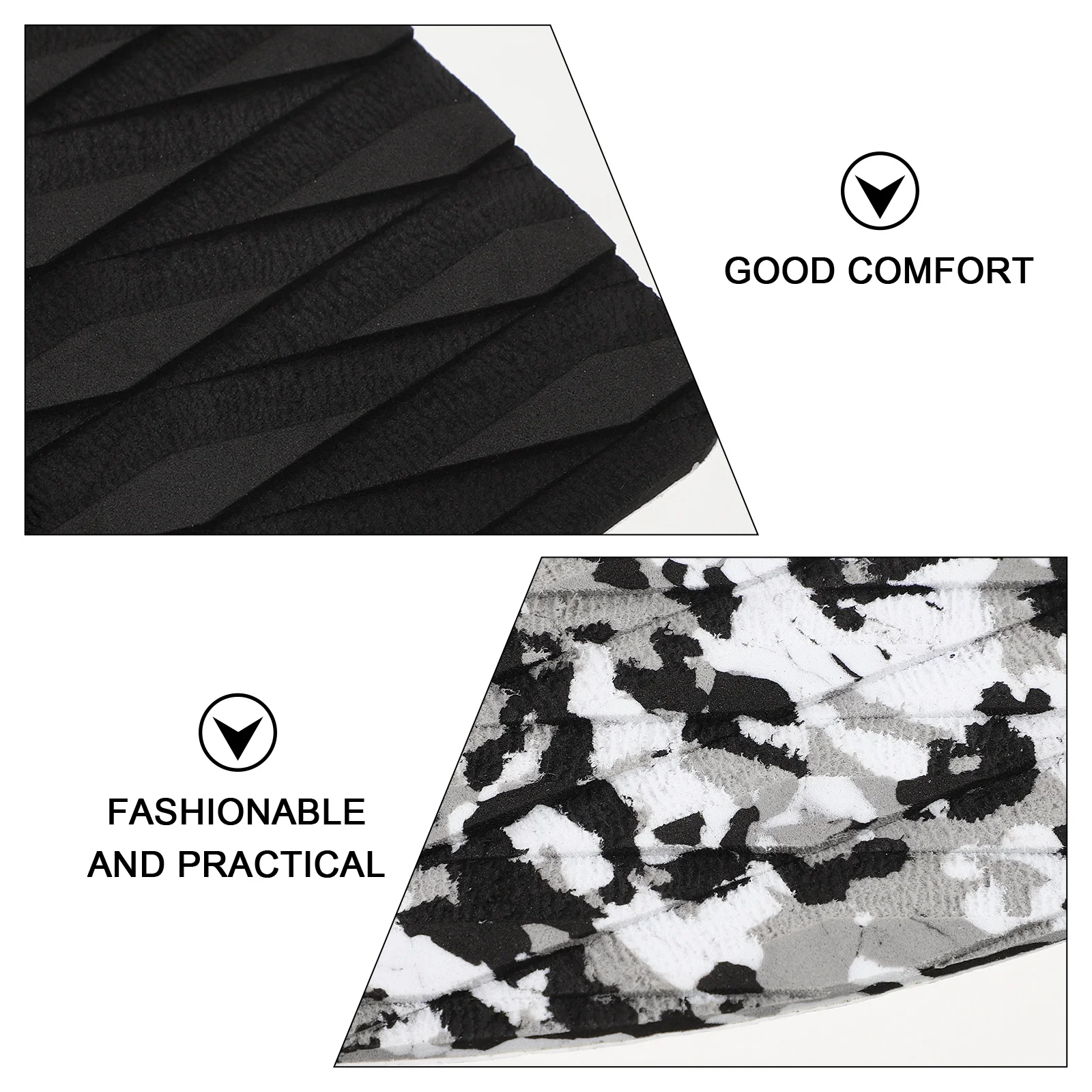 

1Set Eva Surfboard Traction Pad Adhesive Tail Pad Non-Slip Surfing Anti-Skid Surfboard Accessories Traction Mats
