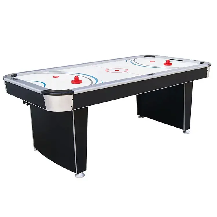 

Factory Hot Sales 7ft Arcade Air Hockey Table with Electronic Scorer Pucks and Strikers Indoor Family Recreation Game Room