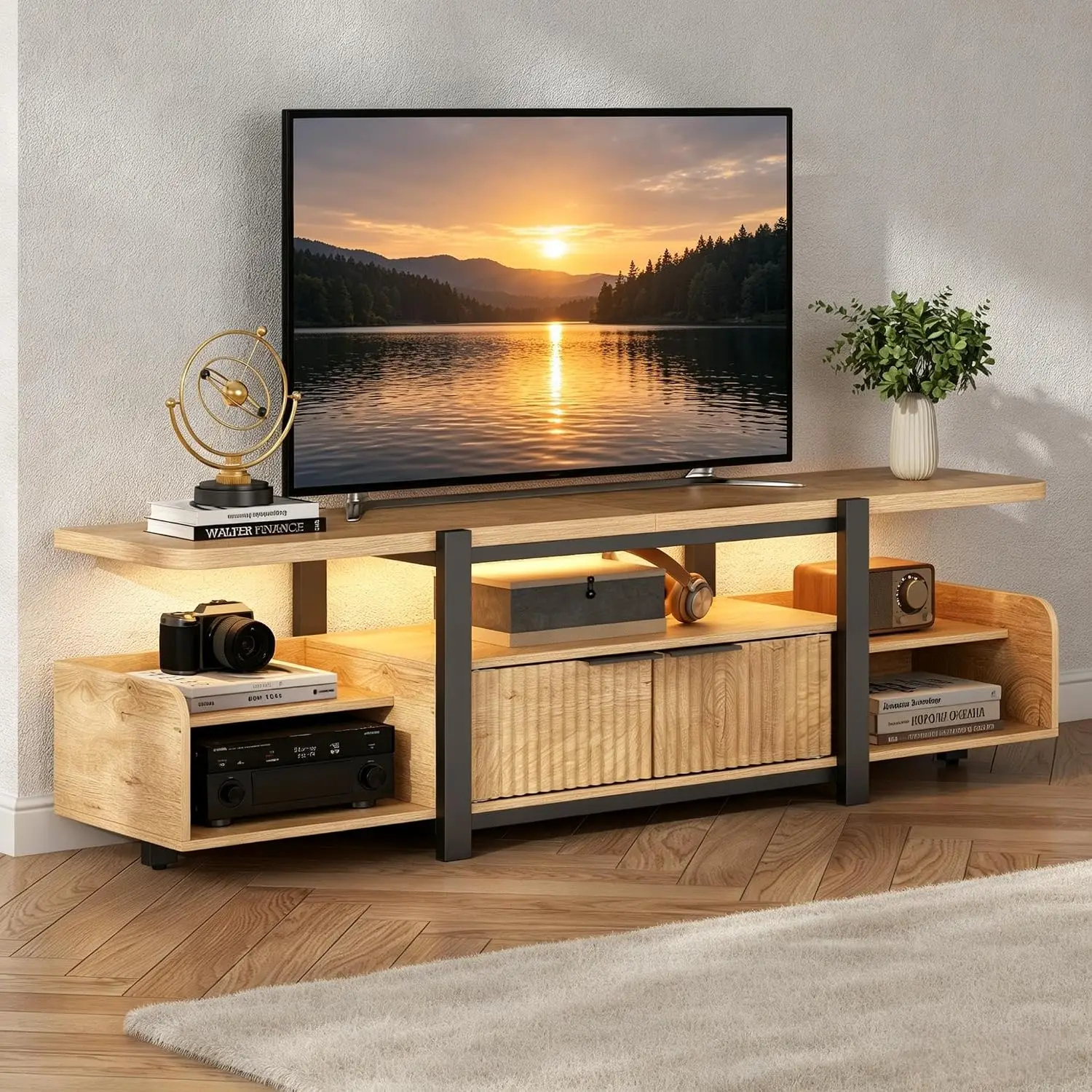 LED TV Storage Cabinet 1