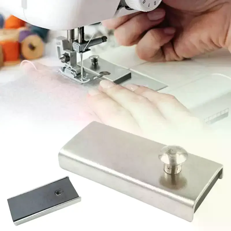 1Pc Magnetic Seam Guide For Sewing Machine Magnet Seam Guide Ruler Straight Seam Gauge Sewing Machine Products Tool