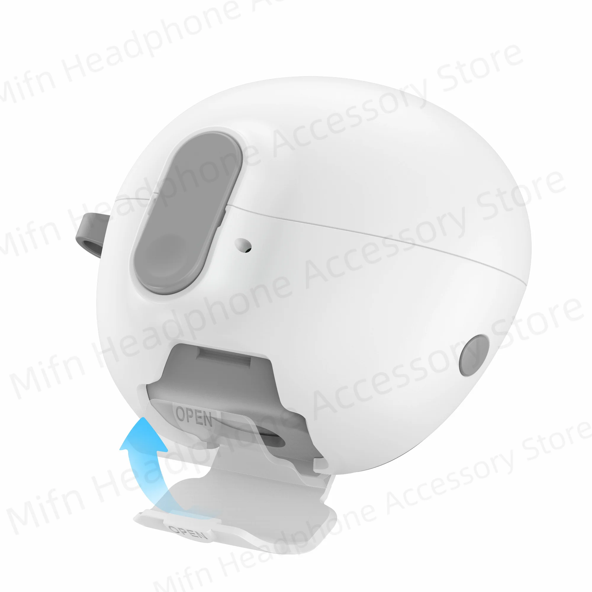 Чехол для наушников Huawei FreeClip 2025 года с подставкой для телефона, безопасным замком, чистой ручкой и брелоком для женщин, чехол для наушников Huawei FreeClip