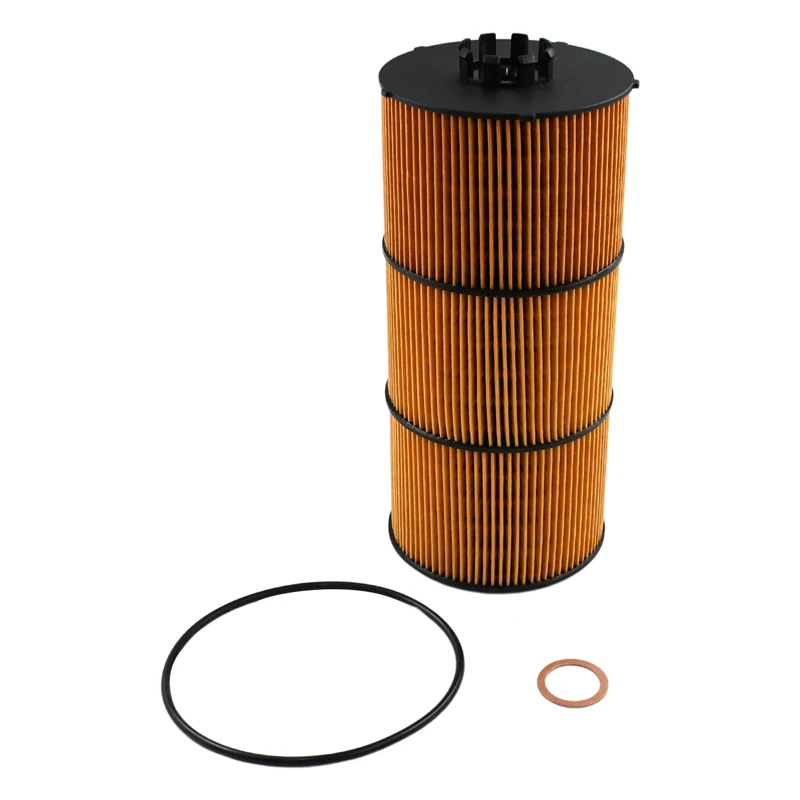 Oil Lube Filter A4721800109 A4721800509 LF17511 LP5090 P7505 P551005 57909 Compatible with Detroit Diesel Engine DD13 DD15 DD16