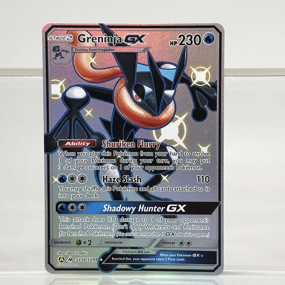 PKM Holografische Enkele Kaarten Scarlet & Violet Zon & Maan Folie Game Collection Kaarten PTCG PROXY Kaarten Kinderen Speelgoed