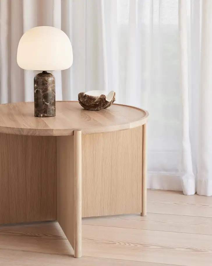 French light luxury natural marble table lamp designer villa living room bedroom study decorative table lamp