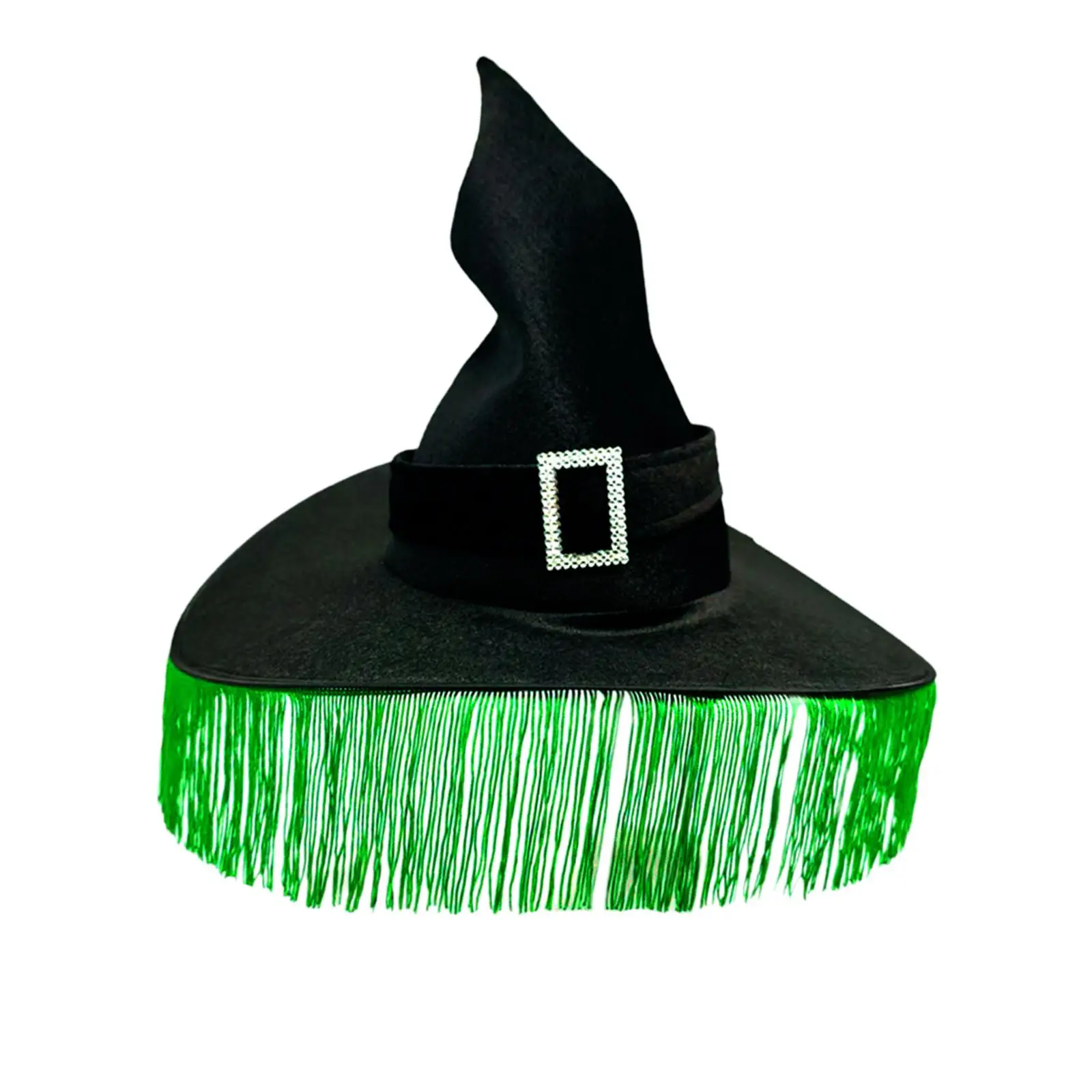 Vrouwen Halloween Heksenhoed Lichtgewicht Ruches Kostuumaccessoires voor Feestartikelen