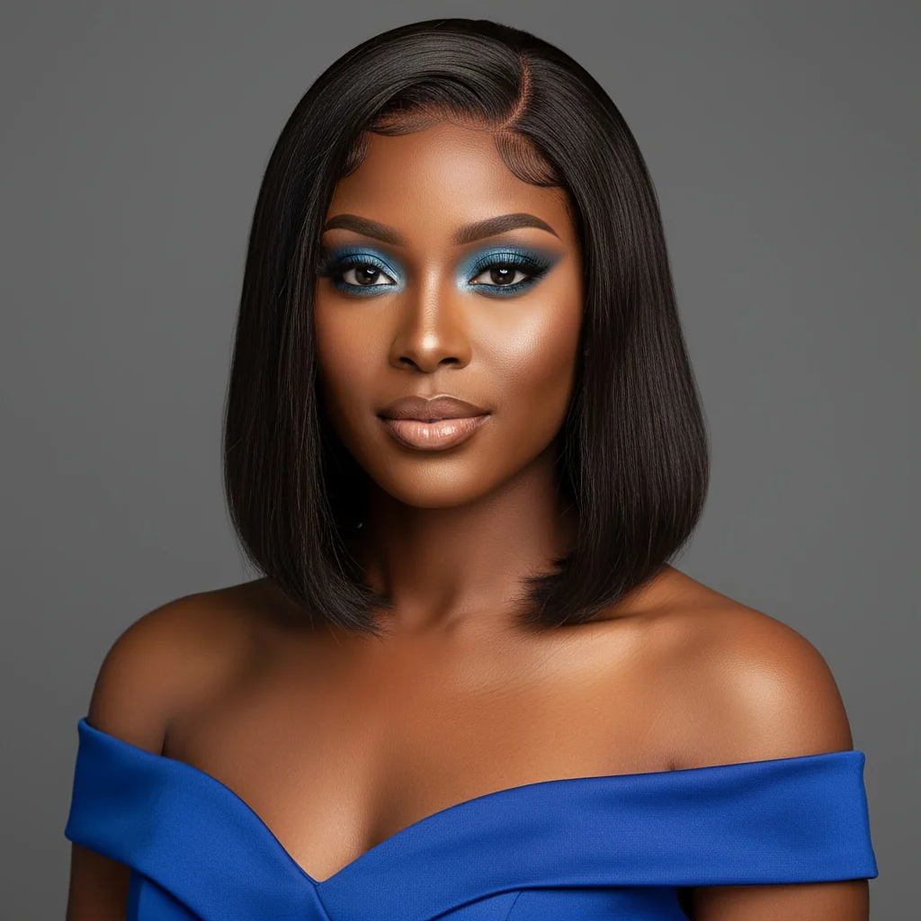 

Натуральный парик из человеческих волос с полным покрытием - парик с прозрачной кружевной передней частью 13x4, подходит для мужчин и женщин, для повседневной носки и вечеринок