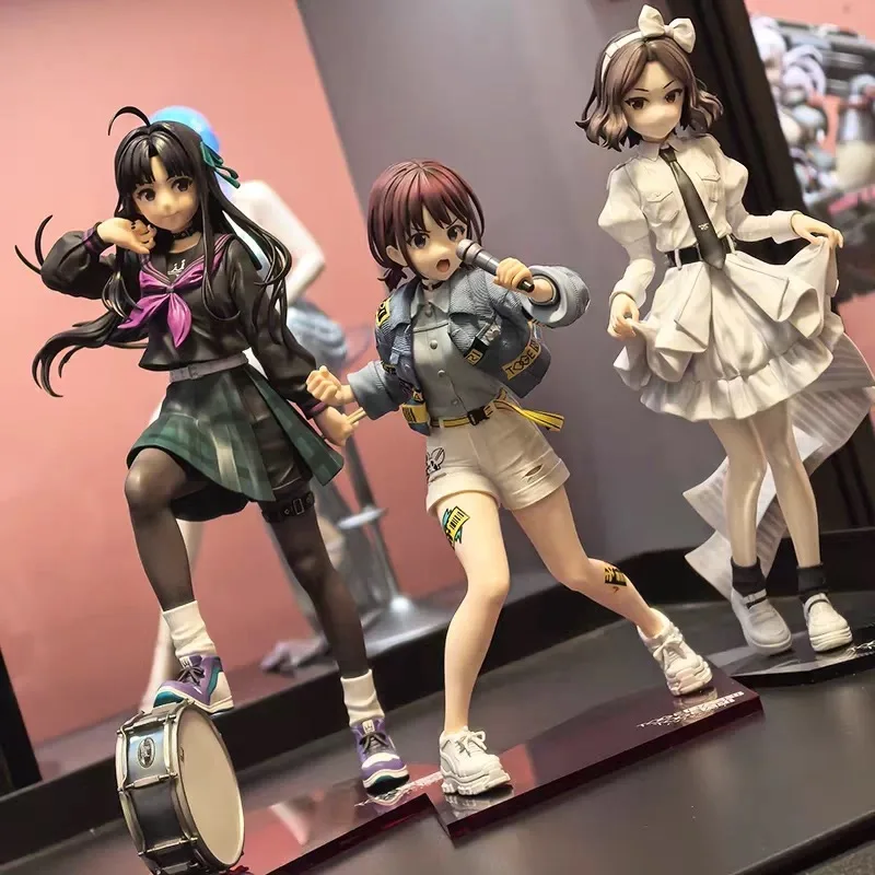 

New 20cm GW Girls Band Cry Nina Iseri Anime Ebizuka Tomoyasu Kazuo Figure Action Girl Bang Dream Decoration Model Collecte Toy