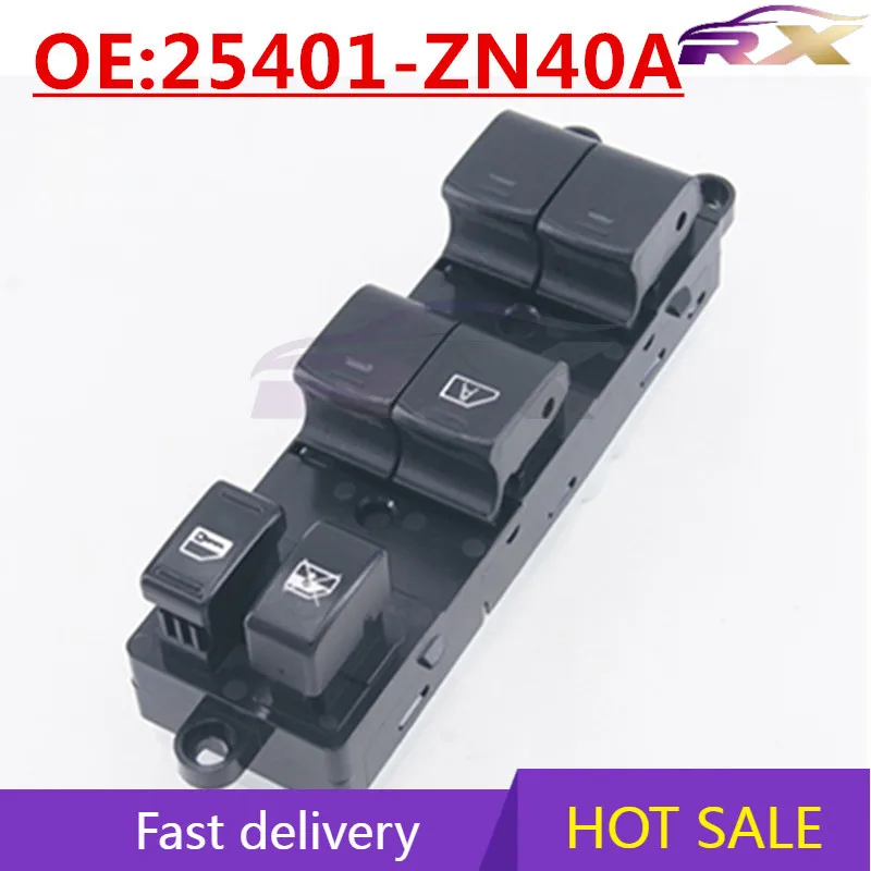 

OEM:25401-ZN40A Suitable for Nissan Altima Teana 2007-2012 glass lifter switch power window control switch