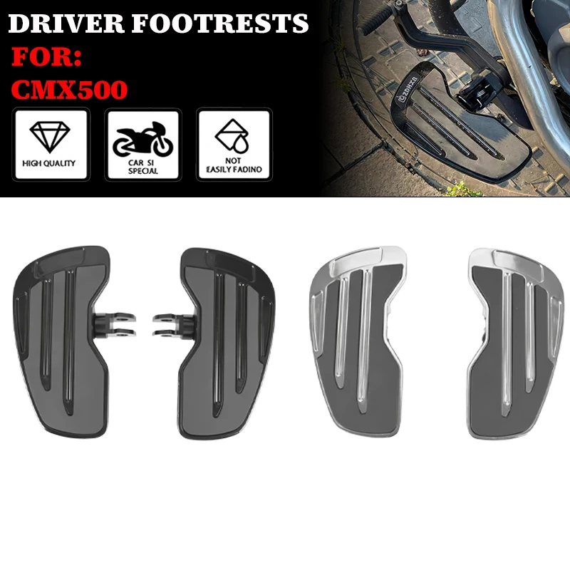 

Large Footrest for Motorcycle Driver, Front Foot Peg for HONDA CMX500 Rebel CMX 500 300 Rebel500 2017-2023