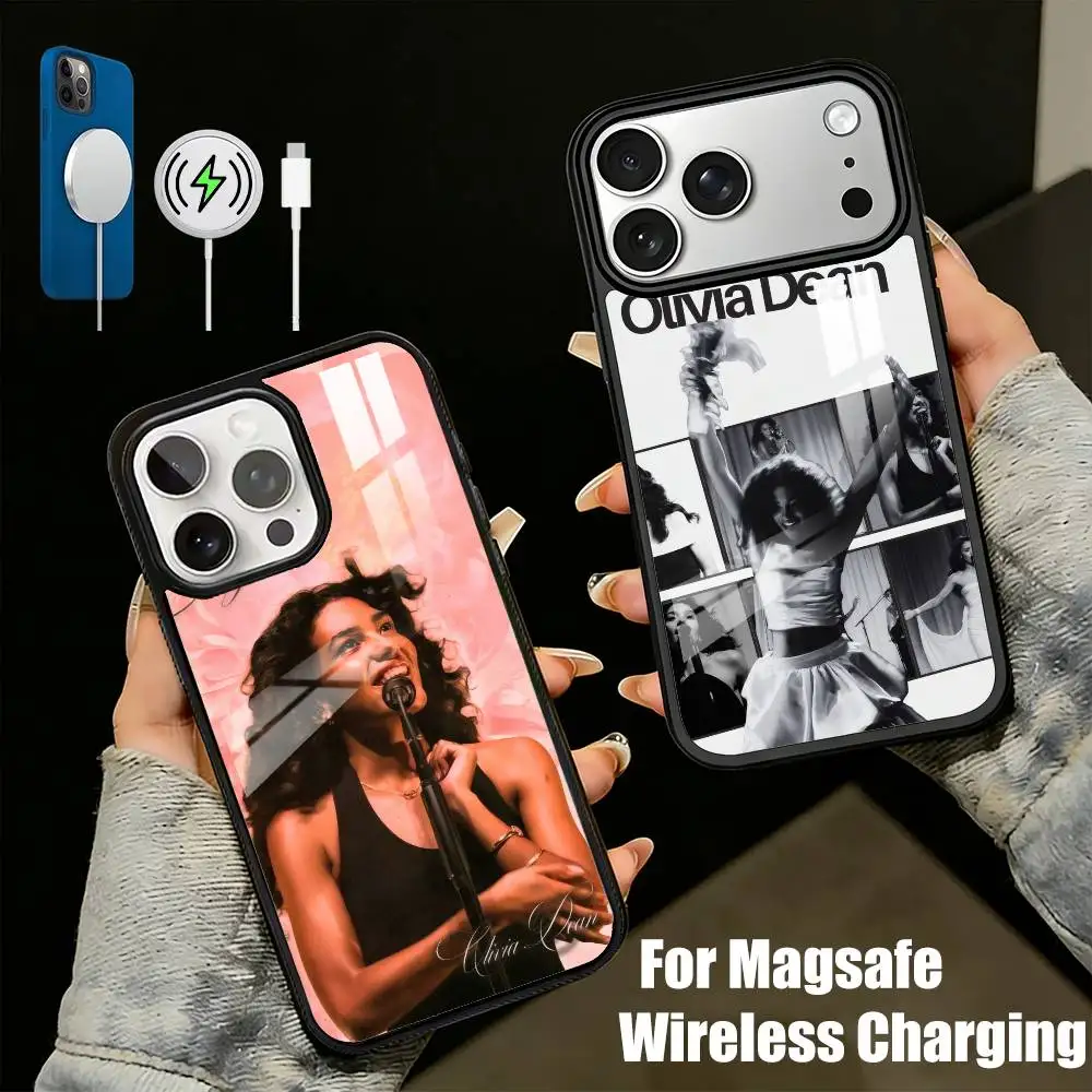 SO EASY O-Olivia D-Dean Singer Phone Case For iPhone17,16,15,14,13 Plus,Pro Max Magnetic For Magsafe Wireless Charging