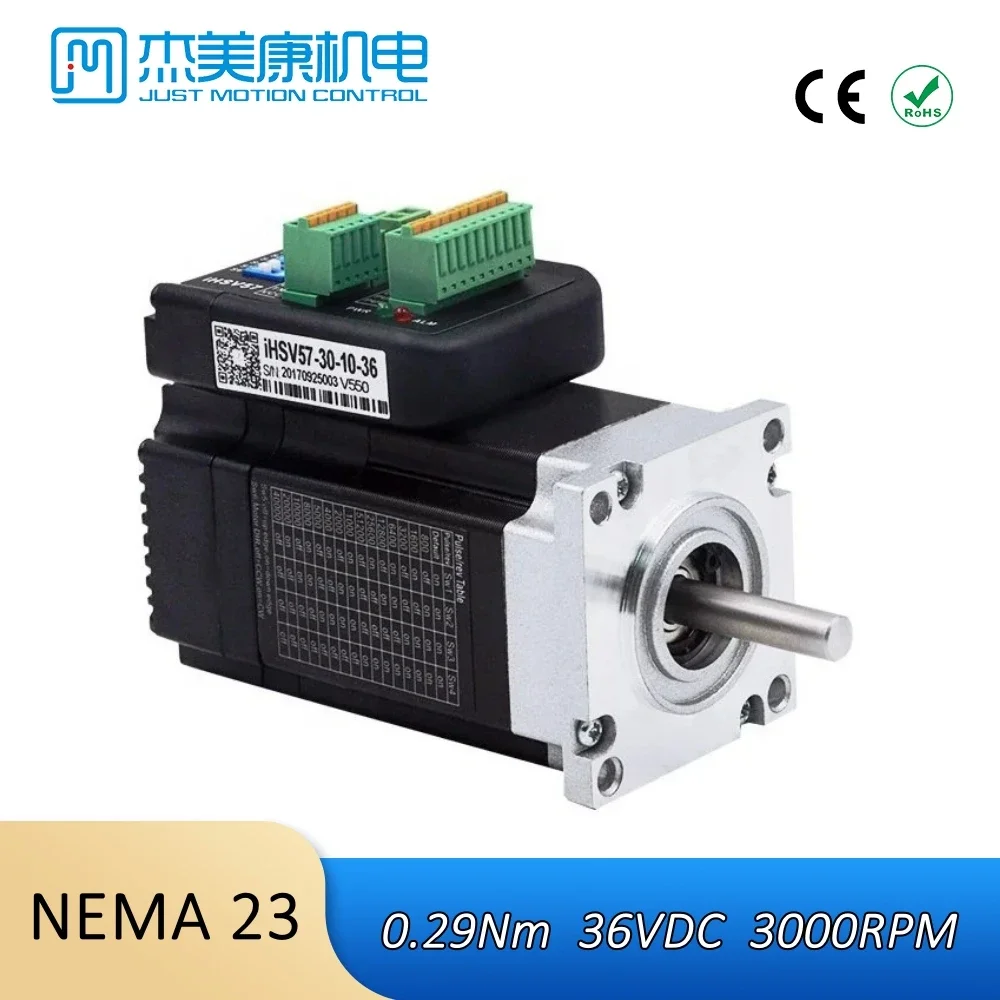 nema23-100w-029nm-3000rpm-servomotore-e-driver-integrati-36vdc-rs485-can-modbus-rtu-ethercat-per-kit-macchina-per-incidere-cnc