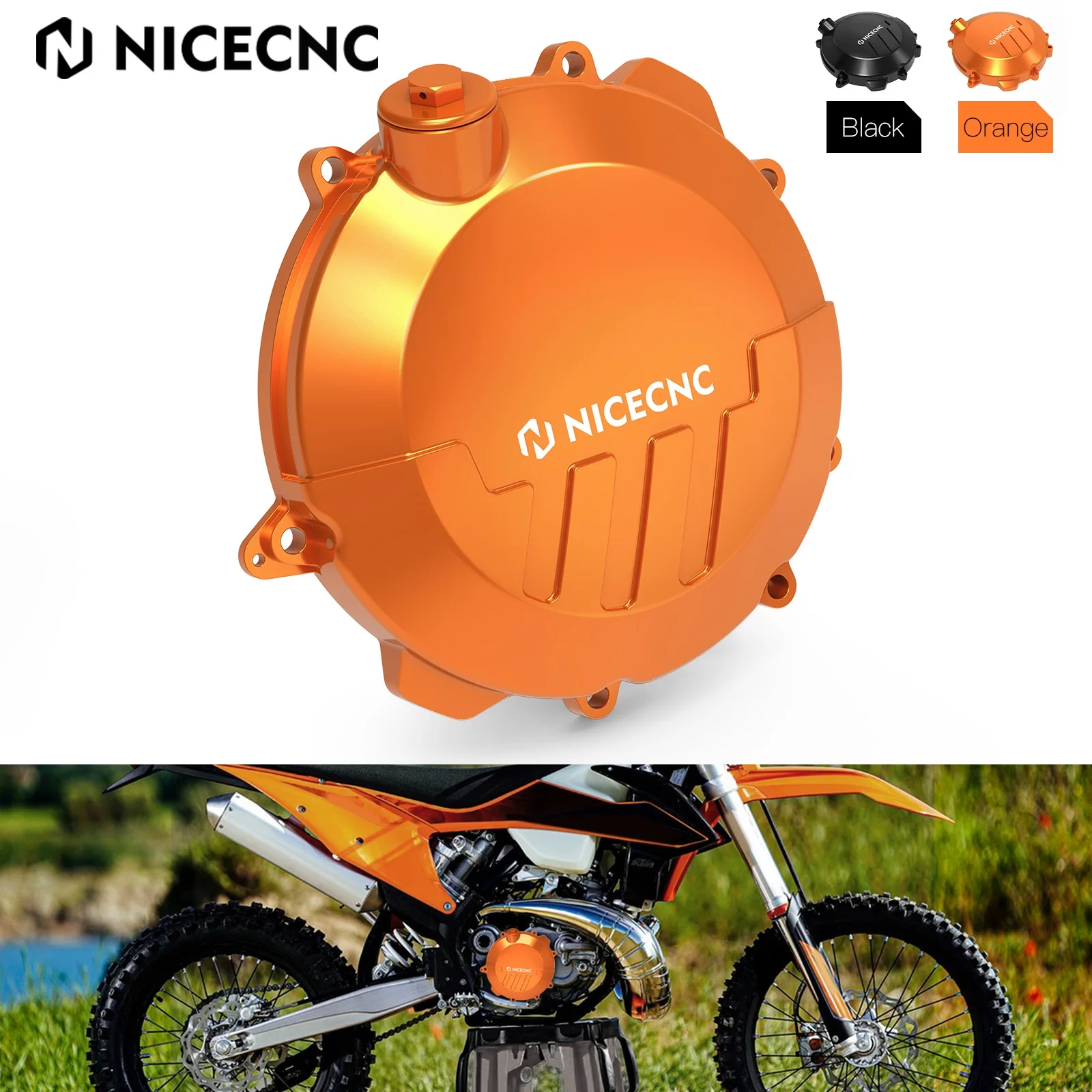 

CNC Motorcycle Reinforced Clutch Cover Guard For KTM XCW EXC 300 250 2017-2023 250 300 EXC XCW XC SX XCW TPi Six Days 2017-2022